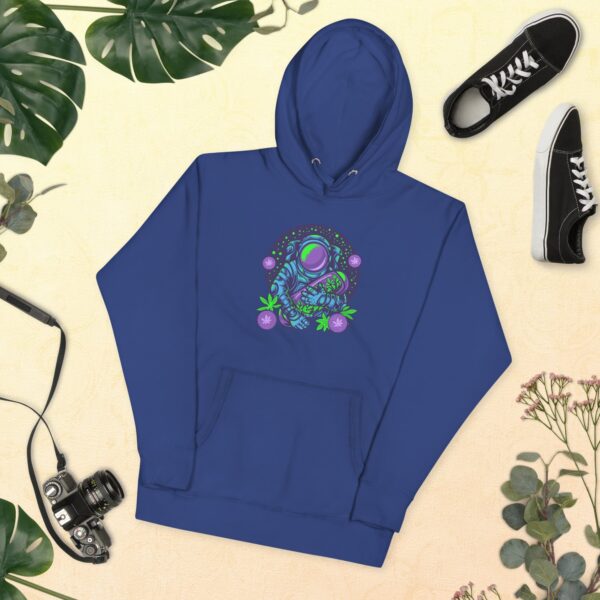 Cosmic Cannabis Dreams Unisex Hoodie 57 Cosmic Cannabis Dreams Unisex Hoodie