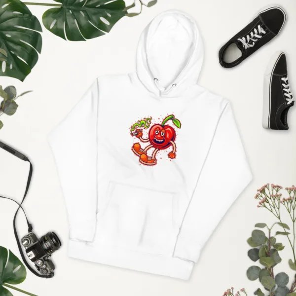 Blissful Bud Cherries Unisex Hoodie 66 Blissful Bud Cherries Unisex Hoodie