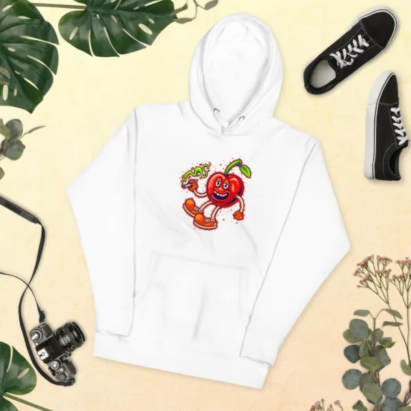 Blissful Bud Cherries Unisex Hoodie 65 Blissful Bud Cherries Unisex Hoodie