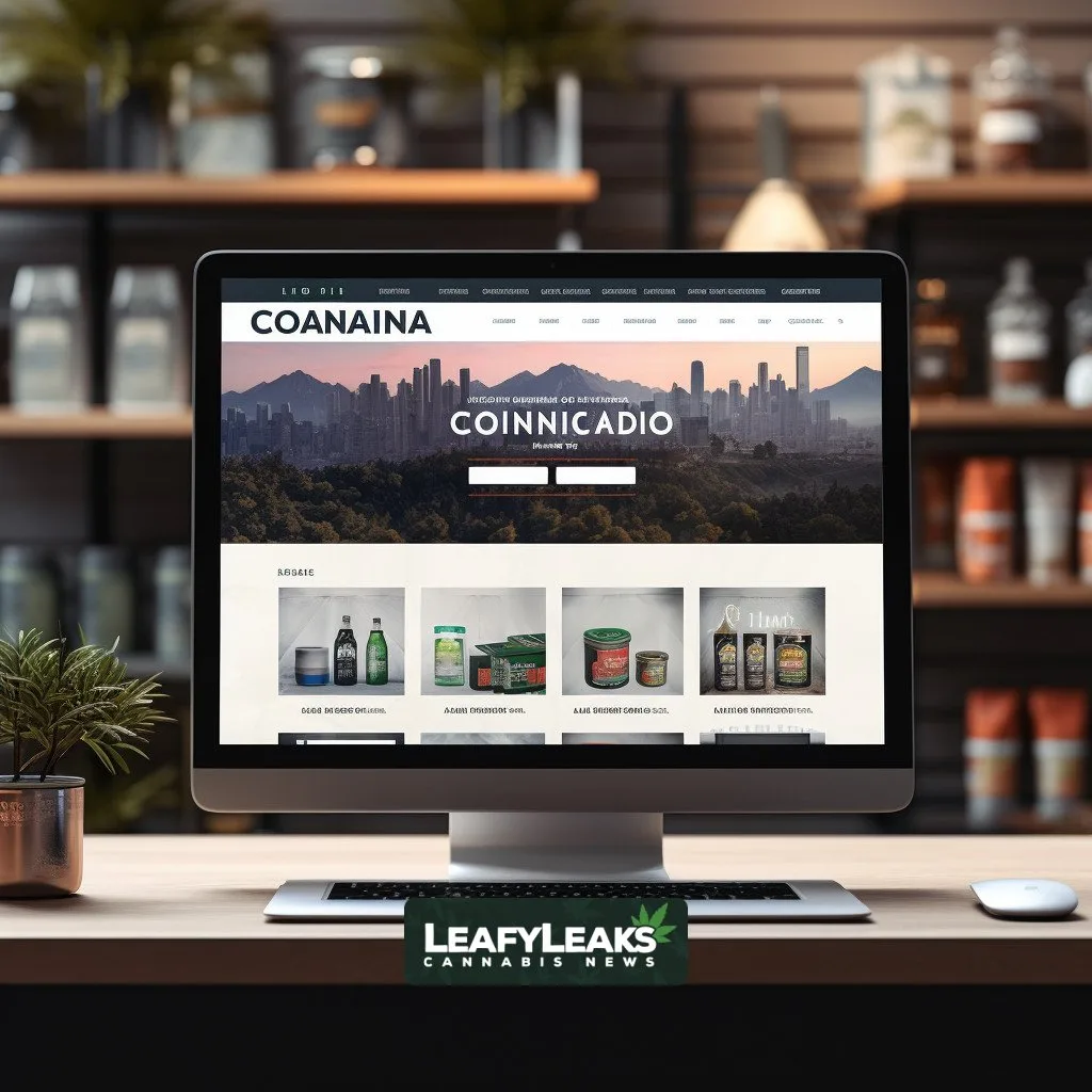 Colorado Online Cannabis Sales Interface