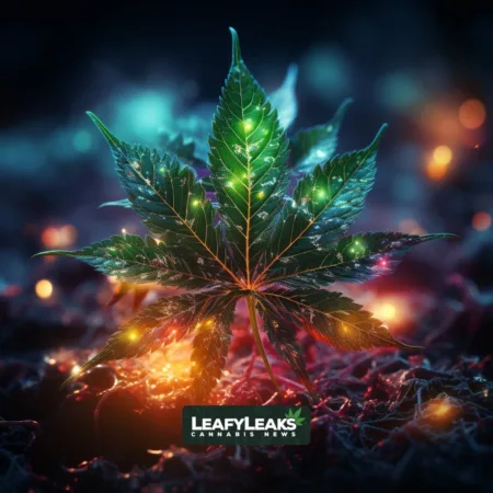 Survey Reveals High-THC Cannabis Eases Neuropathy Pain Comparable to Opioids High-THC Cannabis Neuropathy Relief - Cannabis leaf and neural pathway symbolizing natural relief. Image by LeafyLeaks.