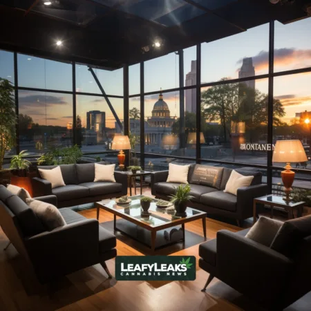 Minnesota Cannabis Industry Collaboration Room with Professionals Engaged in Discussions