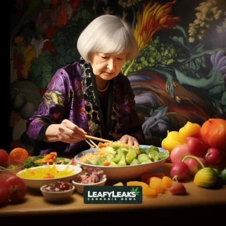 Treasury Secretary’s Surprising Delight: Dining on Psychedelic Mushrooms in China Leaves Economists Awe-Struck Janet Yellen enjoying unique dining experience in China