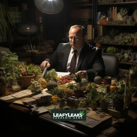 Colorado Governor Applauds Biden’s Marijuana Rescheduling Recommendation and Urges Action on Banking and FDA Guidance Marijuana Rescheduling - Cannabis News by LeafyLeaks, Ai Generated image for Leaky Leaks
