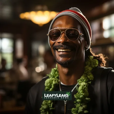 Snoop Dogg enjoying Maryland Marijuana Licenses - Cannabis News by LeafyLeaks, Ai Generated image for Leaky Leaks