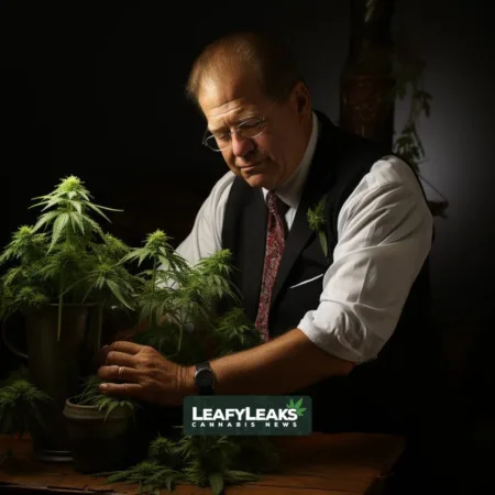 New Hampshire Marijuana Legalization Commission Holds First Meeting To Consider State-Run Reform Model Portrait of Governor Chris Sununu with New Hampshire Marijuana plant, cannabis news by LeafyLeaks.