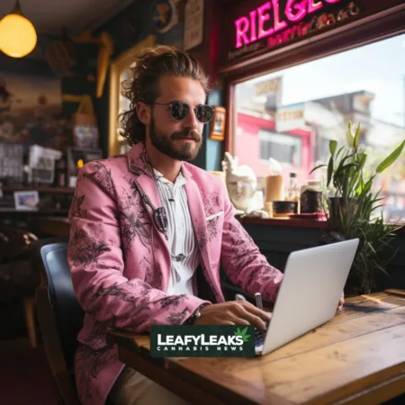 A man discussing Psychedelics Legalization in Massachusetts - Cannabis News by LeafyLeaks