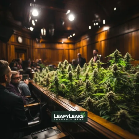Alaska Marijuana Businesses Struggle for Survival as Lawmakers Weigh Tax Reduction Bill Marijuana Tax Reduction in Alaska - Cannabis News by LeafyLeaks.com, Ai Generated image for Leafy Leaks
