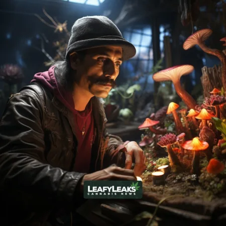 Congressional Lawmakers File New Bill To Protect States That Legalize Psilocybin From Federal Intervention Psilocybin Legalization - Cannabis News by LeafyLeaks.com, Ai Generated image for Leafy Leaks