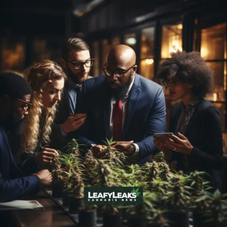 New Hampshire Marijuana Legalization Commission to Explore State-Run System for Cannabis Sales Diverse group discussing Marijuana Legalization Commission in a vibrant meeting. Cannabis News by LeafyLeaks, Ai Generated image for Leaky Leaks.