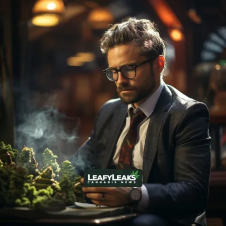 Senators Plan Multiple Amendments to Marijuana Banking Bill in Senate Committee Meeting Marijuana Banking Bill - Cannabis News by LeafyLeaks.com, Ai Generated image for Leafy Leaks