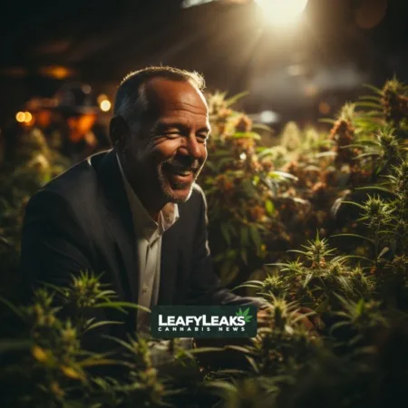 New Jersey Allocates $5.5 Million in Cannabis Revenue for Violence Intervention Program Cannabis Revenue Allocation - Governor Phil Murphy in a cannabis field, symbolizing community support. Cannabis News by LeafyLeaks.com, AI Generated image for Leafy Leaks.