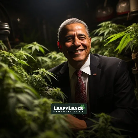 House Committee Marijuana Testing - Representative Robert Garcia surrounded by cannabis plants.