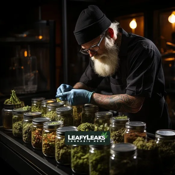 Lab Testing Bill: Cannabis News by LeafyLeaks.com, Ai Generated image for Leafy Leaks