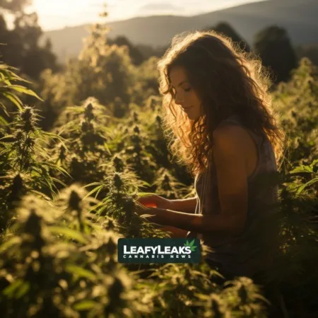 Australian Capital Territory Decriminalizes Drug Possession: A Landmark Policy Change Person enjoying cannabis in Canberra, Australia - Cannabis News by LeafyLeaks.com, Ai Generated image for Leafy Leaks