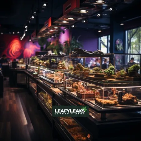 Marijuana Sales Colorado - Cannabis News by LeafyLeaks.com, Ai Generated image for Leafy Leaks