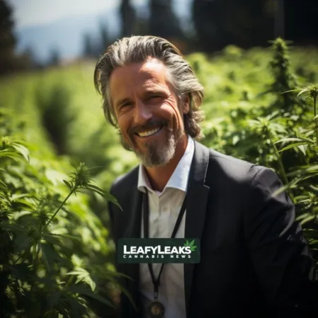 California Governor Gavin Newsom signing marijuana bills - Cannabis News by LeafyLeaks.com, Ai Generated image for Leafy Leaks