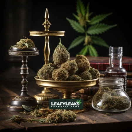 Alabama Cannabis Company Sues AMCC Over Licensing Process Cannabis Company Lawsuit - Cannabis News by LeafyLeaks.com, Ai Generated image for Leafy Leaks