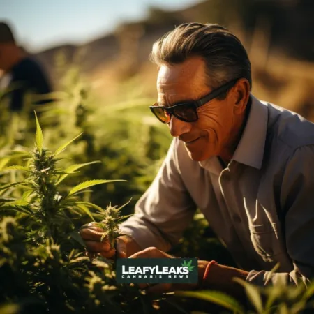 Colombian President Denounces ‘Enormous Hypocrisy’ of U.S.-Led Drug War After Smelling Legal Marijuana in New York Colombian Drug War - Cannabis News by LeafyLeaks.com, AI Generated image for Leafy Leaks