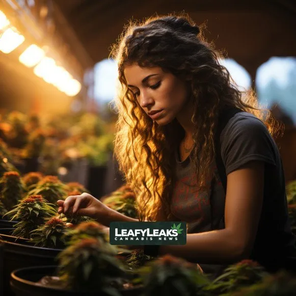 An illustration of California's Psychedelics Ballot Initiative - Cannabis News by LeafyLeaks.com, Ai Generated image for Leafy Leaks