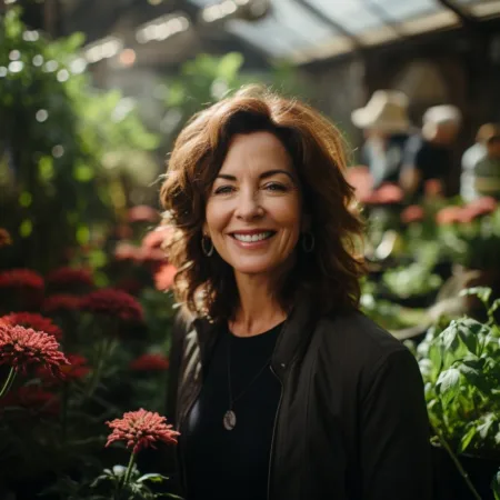 New York Governor Signs Marijuana Tax Cut Bills, Providing Local 280E Relief For NYC Businesses Tax Cut Bills - Governor Kathy Hochul in a cannabis garden. Cannabis News by LeafyLeaks.com, Ai Generated image for Leafy Leaks.