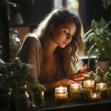 Medical Marijuana Reduces Opioid Use - Cannabis News by LeafyLeaks.com, Ai Generated image for Leafy Leaks