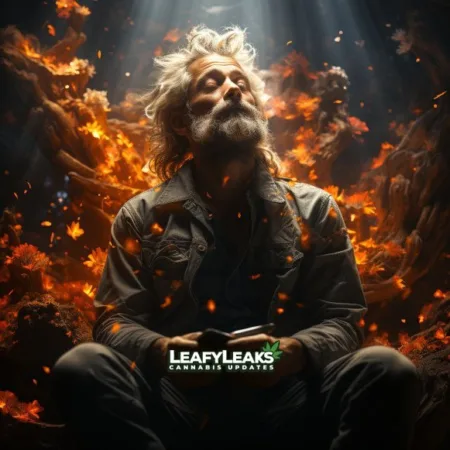 Balancing Veteran Access to Psychedelics: Speed vs. Caution Panel Insights A veteran receiving psychedelic therapy in a serene natural setting - Cannabis News by LeafyLeaks.com, Ai Generated image for Leafy Leaks