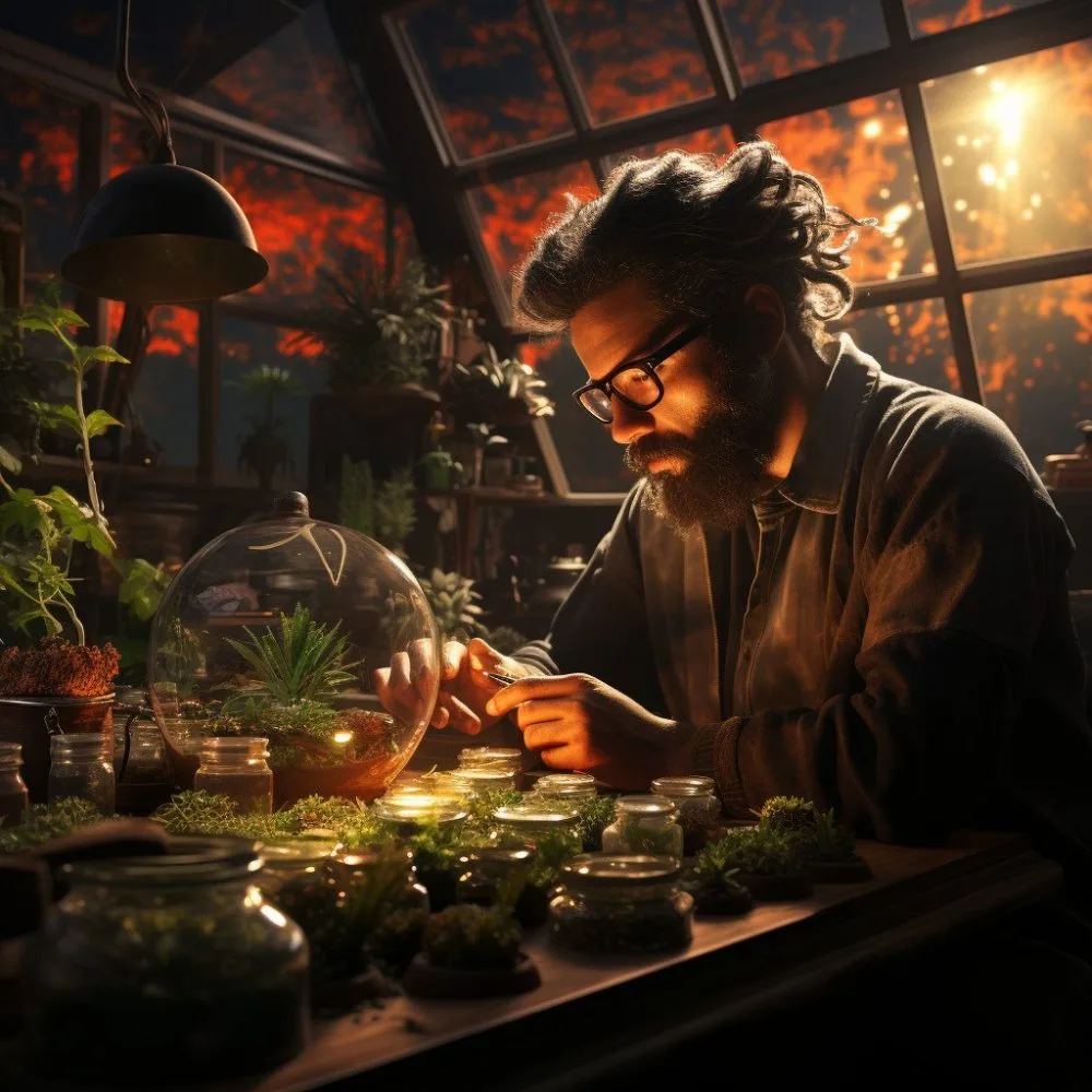 Study Shows Medical Marijuana and Opioids Equally Effective in Pain Relief, with Added Holistic Benefits Pain Relief Study: Person using medical marijuana in nature. Cannabis News by LeafyLeaks.com, Ai Generated image for Leafy Leaks