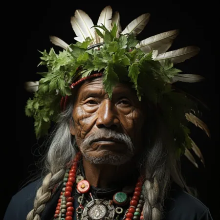 Unlicensed Marijuana Raid on Minnesota Tribal Land Raises Legal Questions Capture a vivid image of Todd Thompson, the defiant figure behind Minnesota tribal marijuana. Realistic, artistic, unique.