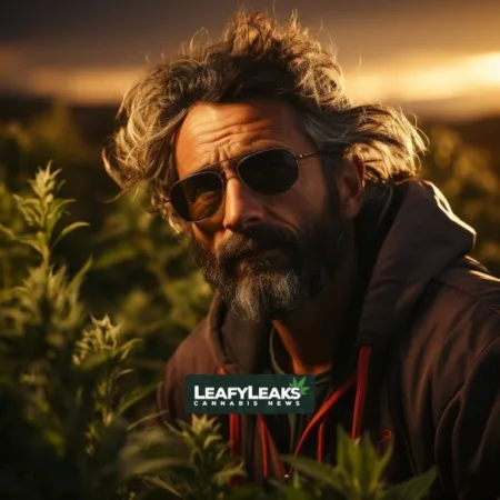 Federal Judge Rejects Hemp Businesses’ Bid to Halt Virginia’s Strict THC Law Alt Text: A person in a hemp field with the caption "Hemp Businesses' Bid - Cannabis News by LeafyLeaks.com, Ai Generated image for Leafy Leaks."