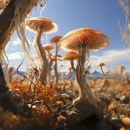 Arizona Psilocybin Council Holds First Meeting to Distribute $5 Million Research Grants Psilocybin Research Grants in Action - Cannabis News by LeafyLeaks.com, Ai Generated image for Leafy Leaks