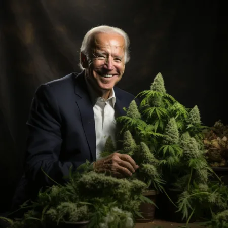 White House Affirms Biden’s Unchanged Marijuana Stance Amid Ohio Legalization Marijuana Stance Unchanged: Biden's Views - Cannabis News by LeafyLeaks.com, Ai Generated image for Leafy Leaks
