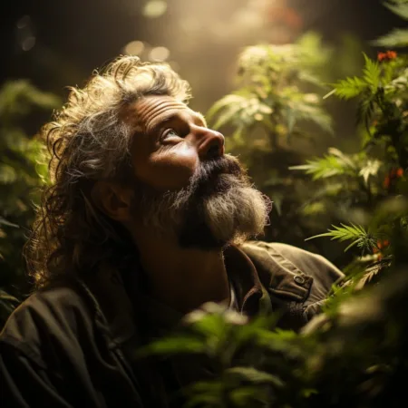 Arizona Officials Change Policy on Newborn Marijuana Exposure Investigations for Medical Cannabis Parents A medical cannabis patient enjoying a moment in a cannabis garden, Cannabis News by LeafyLeaks.com