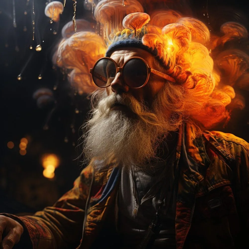 Alt Text: Woman receiving Psilocybin therapy in Missouri for Cannabis News by LeafyLeaks.com, Ai Generated image for Leafy Leaks.