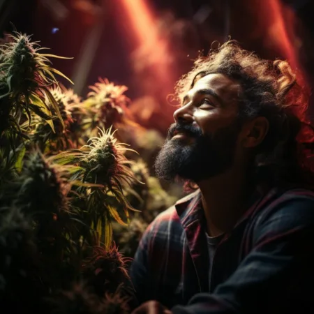 Ohio ACLU Criticizes GOP Attempt to Undermine Voter-Backed Marijuana Law A person enjoying Ohio ACLU Marijuana Law - Cannabis News by LeafyLeaks.com, Ai Generated image for Leafy Leaks