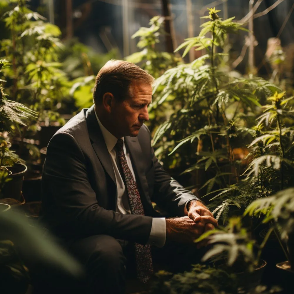 Marijuana Legalization Debate - Cannabis News by LeafyLeaks.com, Ai Generated image for Leafy Leaks