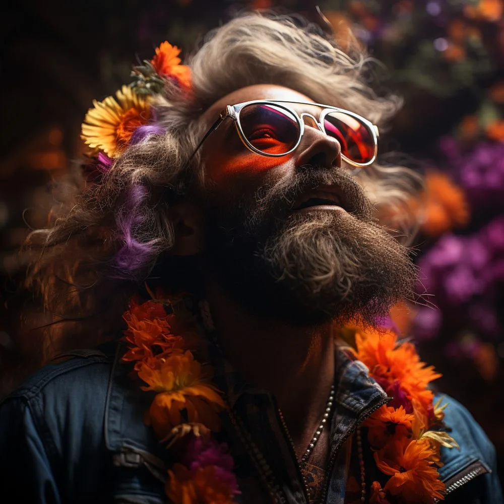 An image of the Psilocybin Legalization campaign in California - Cannabis News by LeafyLeaks.com, Ai Generated image for Leafy Leaks