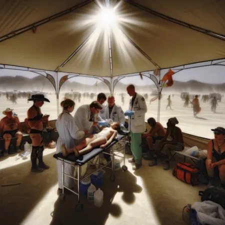 Burning Man medical debt