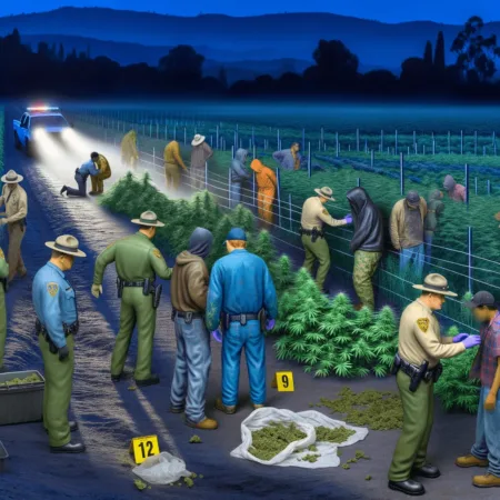 cannabis farm burglary california