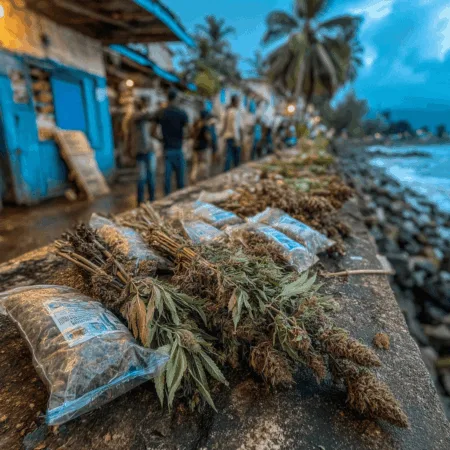 Marijuana Found Haslington Seawall: 92 lbs Discovery Shocks Guyana Marijuana found Haslington seawall—what really happened? Discover the dramatic escape, see exclusive details, and find out what authorities uncovered now.