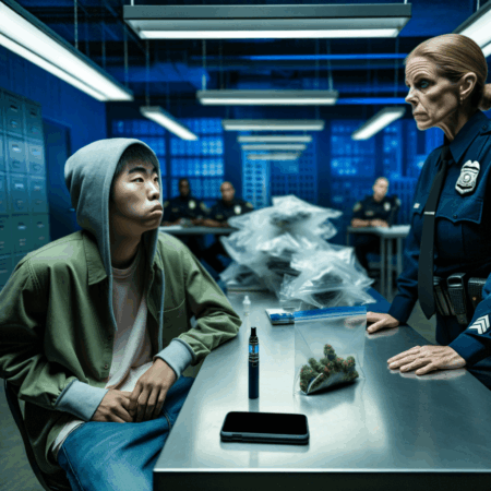 THC vape pen arrest