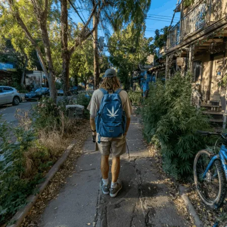 Marijuana Leaf Sling Backpack: Your Bold Statement Accessory for Street Style Crave bold style? The marijuana leaf sling backpack makes a statement. See how this eye-catching accessory can elevate your everyday look—discover more now!