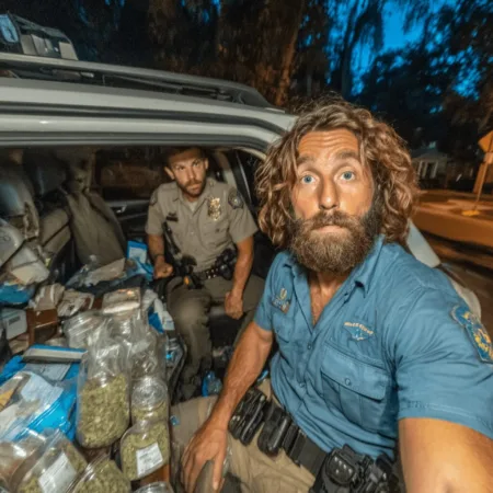 See the shocking moment a Florida man drug arrest unfolds on bodycam—deputies uncover drugs packaged for sale. What really happened in that car?