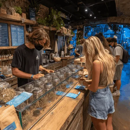 Step inside Kingston cannabis dispensary Domes—where unique ambiance meets top-quality products. Ready for an unforgettable visit? Explore now!