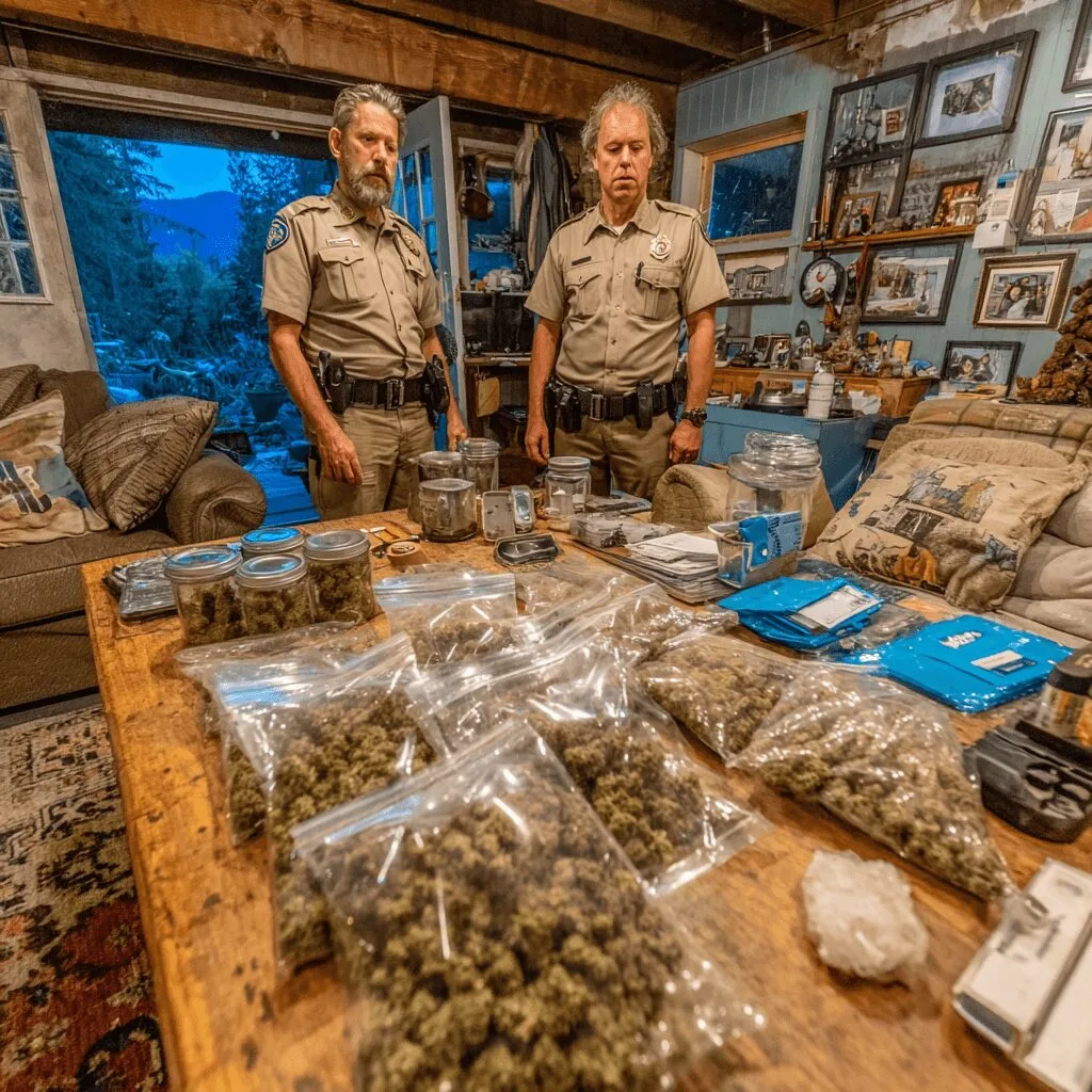 You won't believe what authorities found in this meth marijuana home raid! Click to uncover the untold story and see exclusive details from inside.