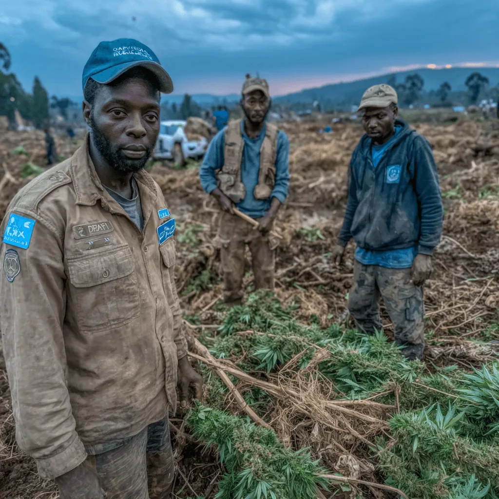 See how the NDLEA cannabis plantation destruction in Osun shocked the nation. Uncover exclusive details on the daring raids and high-stakes arrests now!