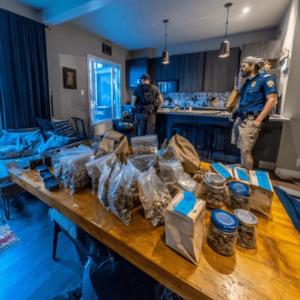 Take a closer look at the latest drug bust marijuana THC case. What was hidden inside the home? Click to uncover the full story behind this bust!