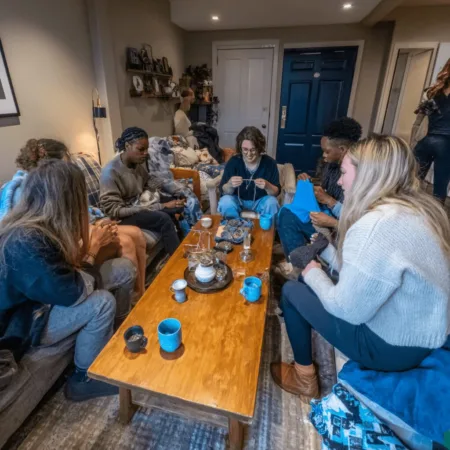 Discover Knitting Circle Events that blend creativity, connection, and cannabis! Join for laughter, friendship, and inspired moments—don’t miss a stitch!