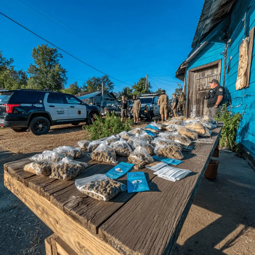Discover the shocking details behind the latest Oklahoma marijuana bust. Why did agents target Yale? Click to uncover exclusive insights and unseen facts.