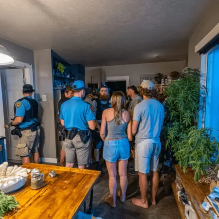 Police raid marijuana: Uncover the explosive truth behind today's biggest headlines and see what authorities aren't telling you. Dare to find out?